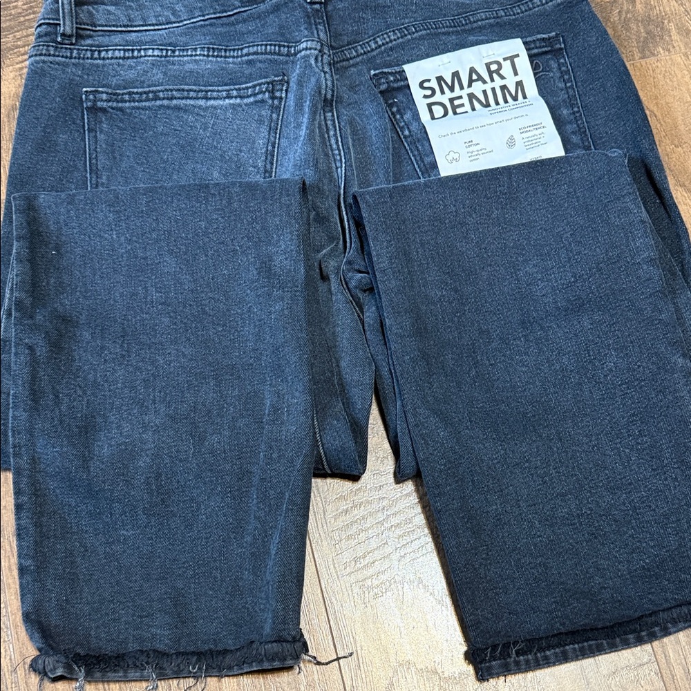 DL1961 Midnight Black Studded Straight Leg Jeans - Picture 7 of 7